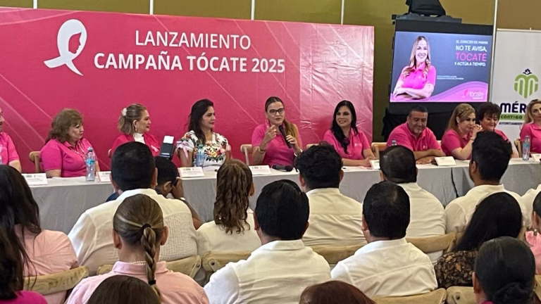 Lanzan campaña Tócate 2025 para detección temprana de cáncer
