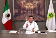 Díaz Mena defiende repavimentación en la capital yucateca Joaquín Díaz Mena