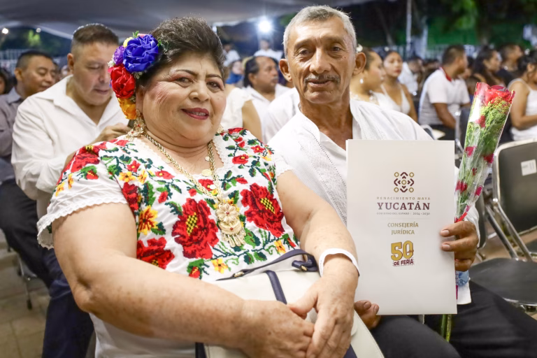 Matrimonios civiles gratuitos con las “Bodas del Renacimiento Maya” Matrimonios civiles gratuitos con las “Bodas del Renacimiento Maya”