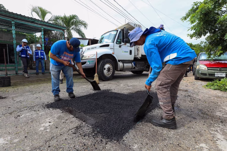 Intenso operativo de limpieza en Mulsay y Xoclán 