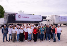 DIF Yucatán envía nuevo apoyo humanitario a damnificados