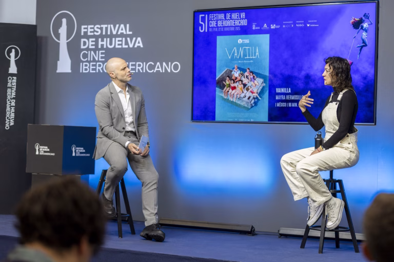 Actriz Mayra Hermosillo presenta en Huelva “Vainilla”