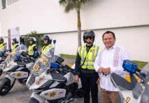 Yucatán fortalece seguridad con nuevas motocicletas patrulla