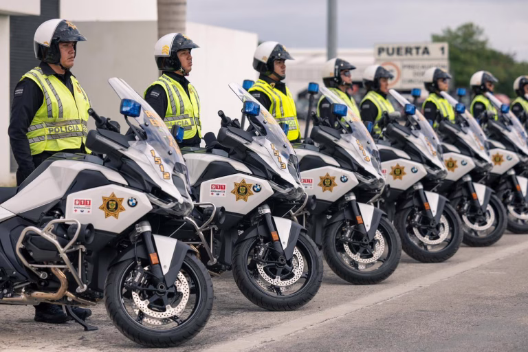 Yucatán fortalece seguridad con nuevas motocicletas patrulla