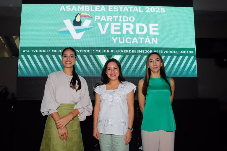 Daniela Pompeyo asume dirigencia del PVEM en Yucatán