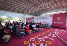 Las Coloradas recibe domo escolar y rehabilitación de cancha Las Coloradas