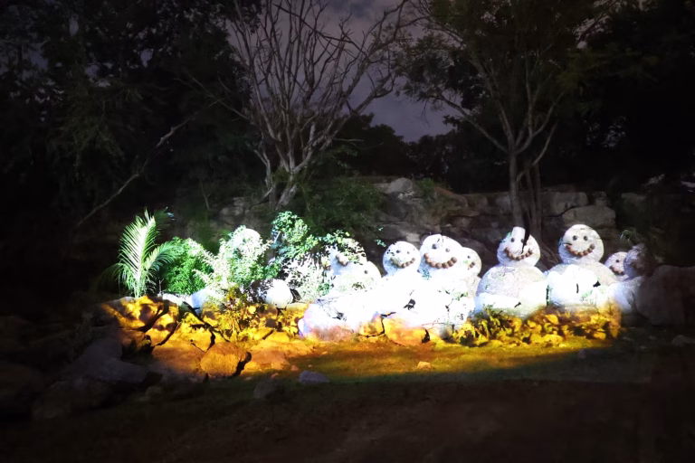 Cecilia Patrón inaugura Sendero de Magia y Luz