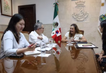 Visita del embajador de Corea del Sur en México