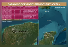 El historial de sismos en Yucatán