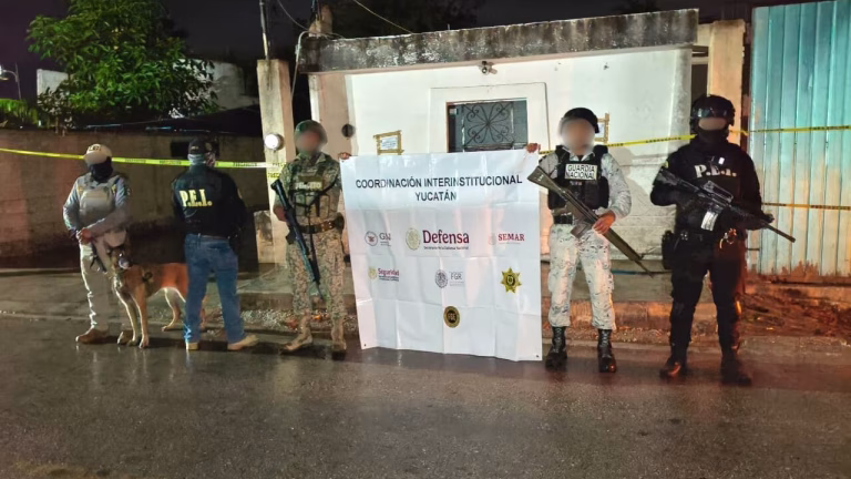 Cateo en Dzidzantún deja dr/ga asegurada y detenido