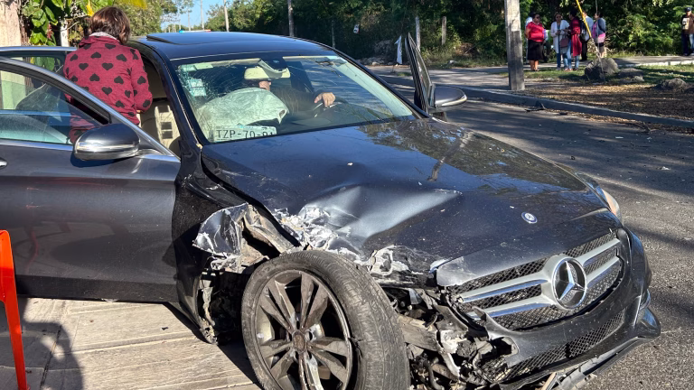 Cuantiosos daños por fuerte choque al sur de Mérida
