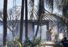Explota tanque de gas e incendia palapa en rancho tanque de gas rancho Tizimín