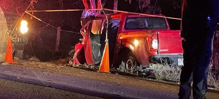 fallece en choque carretera