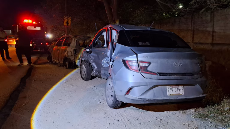 Aparatoso choque deja seis heridos en Umán