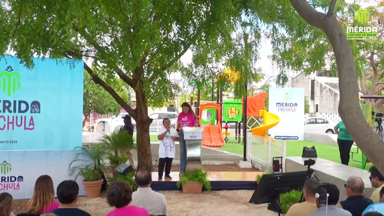 Mérida Enchula rehabilita espacios públicos en 20 años