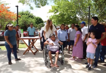Rampas en parques de Mérida a cobertura total en 15 días