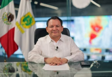 Suspenden actividades económicas en Yucatán por lluvias intensas