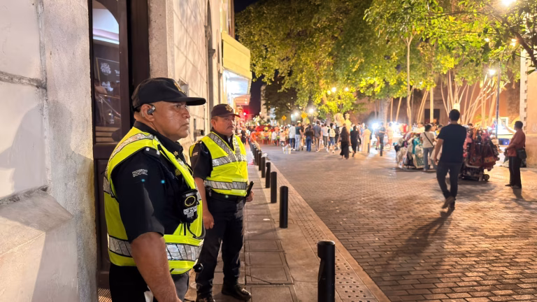 Refuerzan seguridad en Mérida por el partido México vs Inglaterra