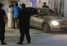Alcalde de Yobaín, señalado por presunto accidente frente al Palacio Municipal