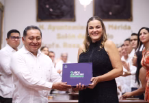 Cecilia Patrón presenta Segundo Informe de Gobierno ante el Cabildo de Mérida
