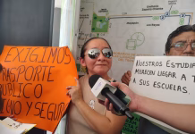 Habitantes de Kanasín protestan por calles y exigen ruta Va y Ven