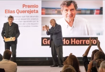 Gerardo Herrero recibe Premio Elías Querejeta en San Sebastián Gerardo Herrero recibe Premio Elías Querejeta en San Sebastián