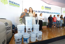 Entrega Mérida 323 apoyos subsidiados para mejorar viviendas