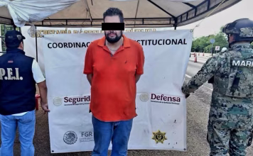 Detienen a hombre con presuntas drogas en puesto de control de Yucatán