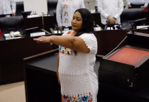 Tres diputadas de Morena llegan al Congreso de Yucatán y cobrarán por sus curules