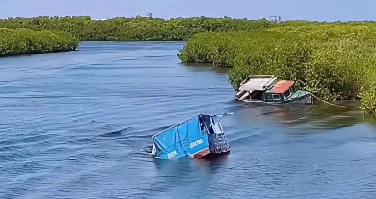 Hallan embarcaciones cubanas abandonadas en costas de Cancún
