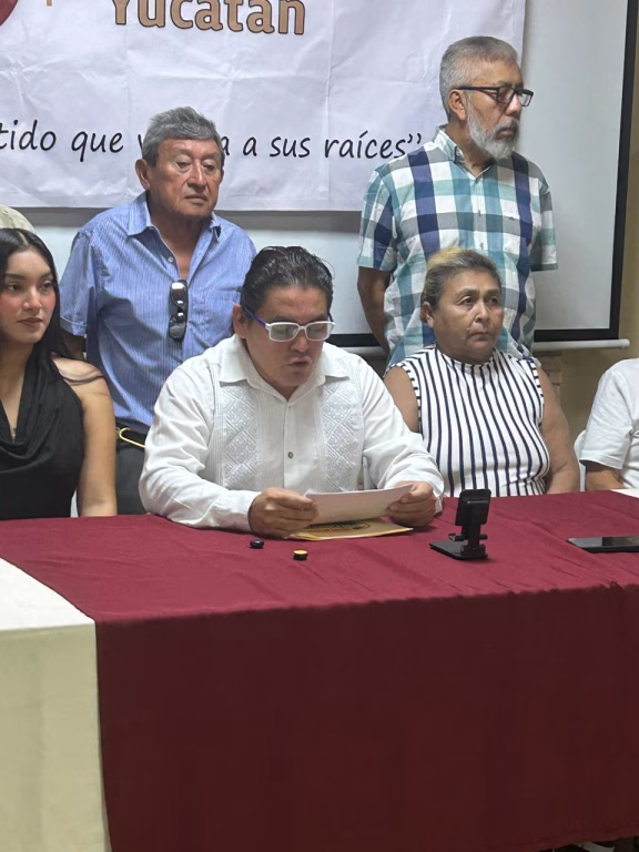 Fundadores de Morena rechazan candidatura de Liborio Vidal en Mérida