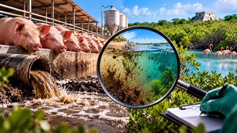 Porcicultores piden revisar con rigor denuncias de Greenpeace sobre contaminación en Yucatán